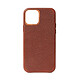 Decoded Coque en cuir pour iPhone 12 Mini Marron - Coque en cuir compatible MagSafe