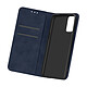 Avizar Housse OnePlus 9 Folio Vintage Porte-carte Fonction Support Bleu - Housse de protection spécialement conçue pour OnePlus 9.