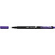 BIC Stylo Feutre Fineliner Intensity Pointe Baguée métal Fine 0,4mm Violet x 12 Feutre à pointe fine