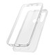 Avizar Coque Xiaomi Redmi Note 8 et Note 8 2021 Protection 360° - Transparent - Coque de protection 360° spécialement conçue pour Xiaomi Redmi Note 8 2021 et Note 8