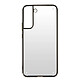 Avizar Coque Samsung Galaxy S22 Plus Rigide Contour Souple Coins Renforcés Contour Gris - Coque de protection transparente spécialement conçue pour votre Samsung Galaxy S22 Plus