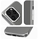 Avizar Coque pour iPhone 15 Pro Max Silicone Souple  Transparent pas cher