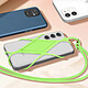 Acheter Avizar Cordon silicone pour Smartphone universel Tour du Cou Vert Citron