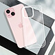 Acheter Avizar Coque pour iPhone 15 Dos Rigide Coins Bumper Antichoc  Transparent