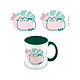 Pusheen - Mug Tropical Green Mug Pusheen, modèle Tropical Green.