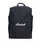 Marshall - Sac à dos City Rocker urban style 17L noir logo blanc Sac pratique, polyvalent et en matériau recyclé