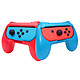 Subsonic pack de grips manette pour Joy Cons Bleu et Rouge Pack de 2 poignées ergonomiques en forme de manette aux couleurs peps pour Joy-Con.Caractéristiques clés:- Améliore considérablement la prise en main des Joy-Con en