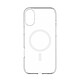 QDOS Coque pour iPhone 16 Plus Hybrid Drop Snap Bi-matière Renforcée MagSafe Transparent Cette coque HYBRID Snap de marque Qdos pour iPhone 16 Plus a été conçue en bi-matière renforcée et recyclée