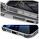 Avizar Coque 360° pour iPhone 16 Pro Max Tactile avec Bord Caméra Surélevé Transparent pas cher