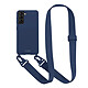 So Seven Coque pour Samsung Galaxy S21 SMOOTHIE CORD Bleu Spécialement conçue pour Samsung Galaxy S21