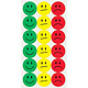 SIGEL Pastille de présentation Smiley, papier, assorti Pastille ou gommette