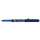 PILOT Stylo roller V Ball VB5 Encre liquide pointe métal Fine Bleu x 12 Stylo roller