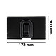 Acheter Avizar Étui ceinture Universel Smartphone 5.1'' à 5.5'' Passant Ceinture + Clip Noir