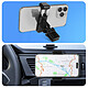 Avizar Support Voiture Téléphone Fixation Grille d'Aération Rotatif à 360°  Noir pas cher