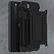 Avizar Coque iPhone SE 2022 / 2020 et 8 / 7 Bi-matière Design Relief Antichute noir pas cher