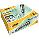 BIC Marqueur Permanent MARKING ONYX 1481 Pointe Biseau 2,7 à 6,2 mm Rouge x 12 Marqueur permanent