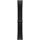 BigBen Connected Bracelet pour Galaxy Watch Series 4/4 Classic/5/5 Pro/6/6 Classic Silicone Noir Fabriqué en silicone solide et durable