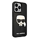 Karl Lagerfeld Coque pour iPhone 13 Pro Max Bi-matière Bords Rehaussés Noir Fabriquée sous licence officielle, garantissant une qualité et une authenticité inégalées