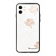 LaCoqueFrançaise Coque iPhone 11 Coque Soft Touch Glossy Fleurs Blanches Design Coque iPhone 11 Coque Soft Touch Glossy Fleurs Blanches Design