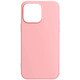 Avizar Coque pour iPhone 15 Pro Silicone Premium Semi rigide Finition Mate Douce  Rose - Coque série Fast Premium, conçue avec un mélange de polycarbonate et de silicone, pour votre Apple iPhone 15 Pro