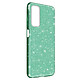 Avizar Coque Huawei P smart 2021 Paillette Amovible Silicone Semi-rigide vert - Coque de protection spécialement conçue pour Huawei P smart 2021.