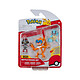 Pokémon - Pack 3 figurines Battle Figure Set Scalpion, Carapuce 1, Chimpenfeu 5 cm pas cher