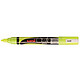 UNI-BALL Marqueur craie Pointe conique moyenne CHALK Marker PWE5M 1,8 - 2,5mm Jaune Fluo x 12 Marqueur craie