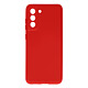 Avizar Coque Samsung Galaxy S21 FE Silicone Semi-rigide Finition Soft Touch Fine Rouge - Coque de protection spécialement conçue pour Samsung Galaxy S21 FE.