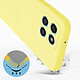 Avis Avizar Coque pour Honor 70 Lite, Honor X6 et X8 5G Silicone Semi-rigide Finition Soft-touch  Jaune