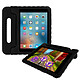 Avizar Coque iPad 5 / 6 / Air Protection Antichocs Spécial Enfant avec Poignée Noir Coque de protection à poignée pour une prise en main facile