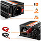 Avis LinQ Convertisseur de Tension  1500W, 12 V vers 220V, USB + Prise EU