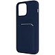 Avizar Coque pour iPhone 14 Pro Max Silicone Souple Porte-carte Fine Légère  bleu - Coque combinant protection et praticité, conçue pour votre iPhone 14 Pro Max