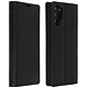 Avizar Étui Galaxy Note 10 Plus Cuir Véritable Porte cartes Support Vidéo Noir Housse de protection spécialement conçue pour le Samsung Galaxy Note 10 Plus