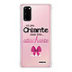 Evetane Coque Samsung Galaxy S20 anti-choc souple angles renforcés transparente Motif Un peu chiante tres attachante Coque Samsung Galaxy S20 anti-choc souple angles renforcés transparente Un peu chiante tres attachante