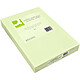 Q-CONNECT Papier couleur multifonction a4 80g/m2 unicolore vert ramette 500 feuilles Papier couleur