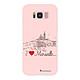 LaCoqueFrançaise Coque Samsung Galaxy S8 Silicone Liquide Douce rose pâle J'aime Marseille Coque Samsung Galaxy S8 Silicone Liquide Douce rose pâle J'aime Marseille Ecriture Tendance et Design