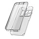 Avizar Coque Xiaomi Mi 11 Ultra 5G Arrière Rigide et Avant Souple Transparent Coque de protection 360° spécialement conçue pour Xiaomi Mi 11 Ultra 5G