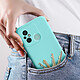 Avizar Coque pour Xiaomi Redmi 12C Silicone Semi-rigide Finition Douce au Toucher Fine  Turquoise pas cher