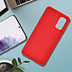 Avis Avizar Coque Galaxy S20 Plus Semi-rigide Soft Touch Compatible QI rouge