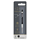 PARKER Recharge gel Quink pour Stylo bille - Pointe fine - Noir Recharge pour stylo roller