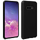 Avizar Coque Samsung Galaxy S10e Silicone Semi-rigide Mat Finition Soft Touch noir Coque de protection spécialement conçue pour le Samsung Galaxy S10e