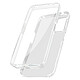 Avizar Coque pour Oppo A76 et A96, Realme 9i Intégrale Arrière Rigide Transparent et Avant Souple  transparent Ultra-résistante, elle protège votre téléphone des chutes et des rayures du quotidien