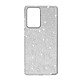 Avizar Coque Samsung Note 20 Ultra Paillette Amovible Silicone Semi-rigide argenté - Coque de protection spécialement conçue pour Samsung Galaxy Note 20 Ultra.