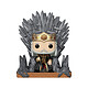 House of the Dragon - Figurine POP! Deluxe Viserys on Throne 9 cm Figurine POP! House of the Dragon, modèle Deluxe Viserys on Throne 9 cm.