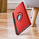 Avizar Housse pour iPad 10 2022 Clapet Support Rotatif 360° Mode Portrait Paysage  rouge pas cher