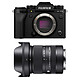 FUJIFILM X-T5 NOIR + SIGMA 18-50 GARANTIE 3 ANS. MATERIEL PROVENANCE FUJIFILM FRANCE. Emballage securisé de vos commandes. Livré avec Facture dont TVA.