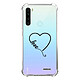 Evetane Coque Xiaomi Redmi Note 8 T anti-choc souple angles renforcés transparente Motif Coeur love Coque Xiaomi Redmi Note 8 T anti-choc souple angles renforcés transparente Coeur love