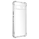 Avizar Coque pour Google Pixel 7a silicone Gel coins Renforcés  Transparent Coque bumper spécifique à votre Google Pixel 7a