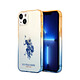 Acheter U.S Polo Coque de Protection pour iPhone 14 Double Horse Bleu