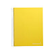 LIDERPAPEL Cahier spirale Jolly A4 280p 75g quadrillé 5x5mm microperforé 4 trous - Jaune x 17 Cahier